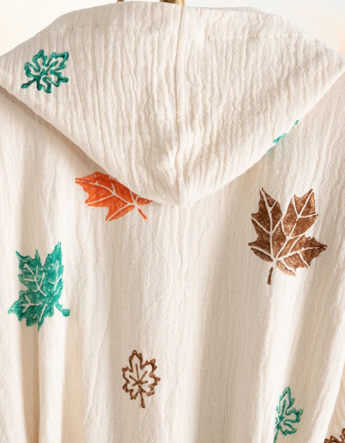 Varol Organik %100 Pamuk Kapşonlu Sabahlık Bornoz Plaj Elbisesi - Sonbahar Varol Organik %100 Pamuk Kapşonlu Sabahlık Bornoz Plaj Elbisesi - Sonbahar