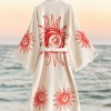 Varol Organik %100 Pamuk Kimono Yaka Sabahlık Bornoz - Heliona v1 Varol Organik %100 Pamuk Kimono Yaka Sabahlık Bornoz - Heliona v1