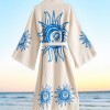 Varol Organik %100 Pamuk Kimono Yaka Sabahlık Bornoz - Heliona v2 Varol Organik %100 Pamuk Kimono Yaka Sabahlık Bornoz - Heliona v2