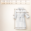 Varol Organik %100 Pamuk Kimono Yaka Sabahlık Bornoz - Solyra
