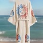 Varol Organik %100 Pamuk Kimono Yaka Sabalık Bornoz - Dualis