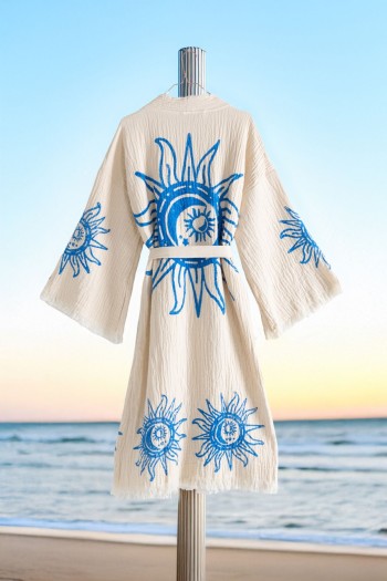 Varol Organik %100 Pamuk Kimono Yaka Sabalık Bornoz - Heliona v2 Varol Organik %100 Pamuk Kimono Yaka Sabalık Bornoz - Heliona v2