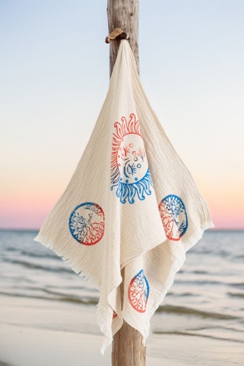 Varol Organik %100 Pamuk Müslin Peştemal - Dualis