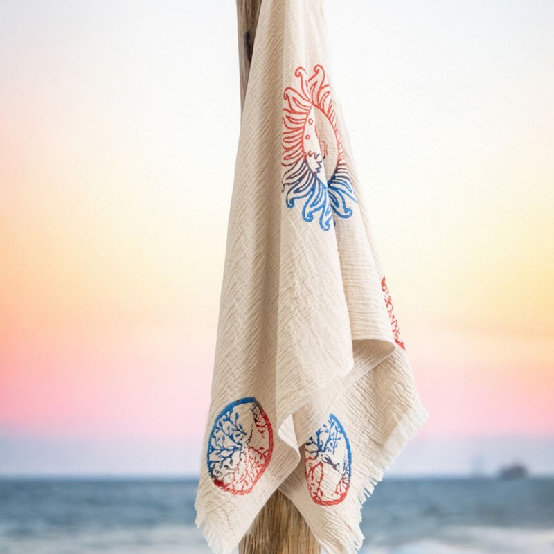 Varol Organik %100 Pamuk Müslin Peştemal - Dualis