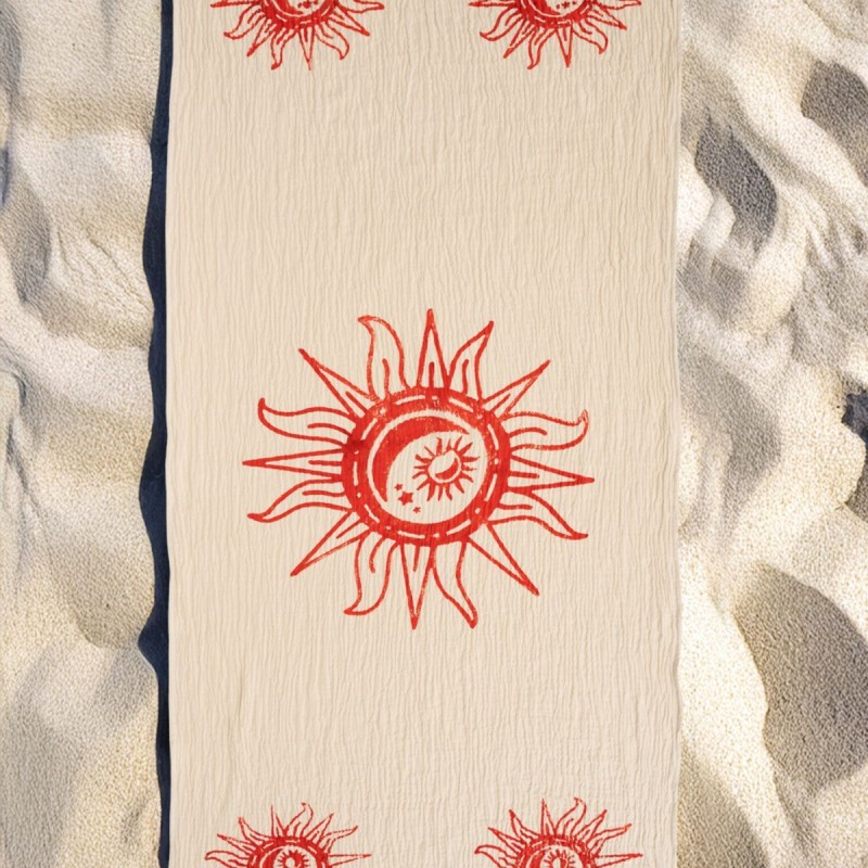 Varol Organik %100 Pamuk Müslin Peştemal - Heliona