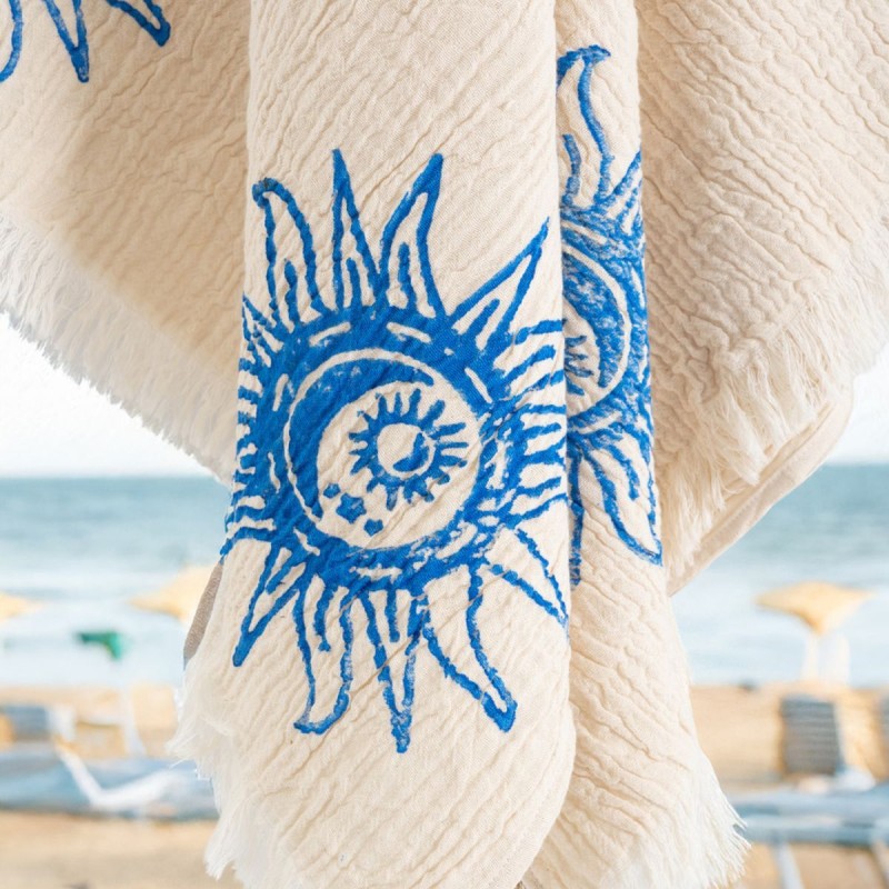 Varol Organik %100 Pamuk Müslin Peştemal - Heliona