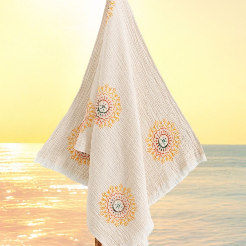 Varol Organik %100 Pamuk Müslin Peştemal - Lemura