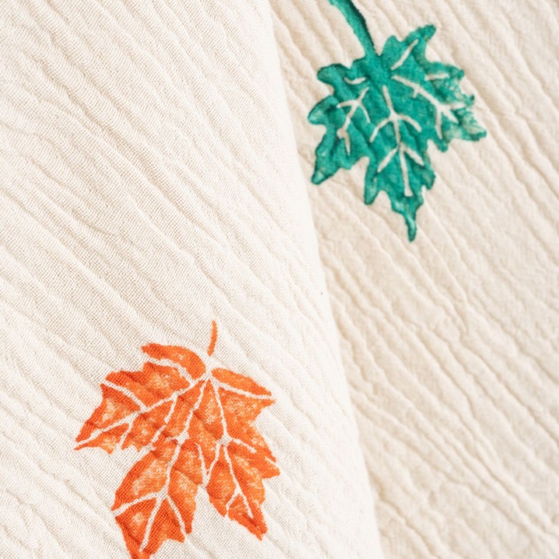 Varol Organik %100 Pamuk Müslin Peştemal - Sonbahar