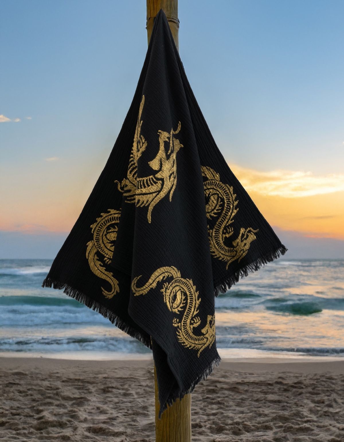 Varol Organik %100 Pamuk Müslin Peştemal - Viserion