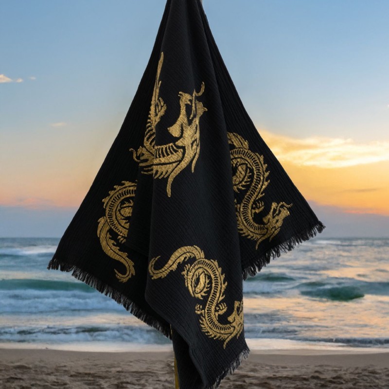 Varol Organik %100 Pamuk Müslin Peştemal - Viserion