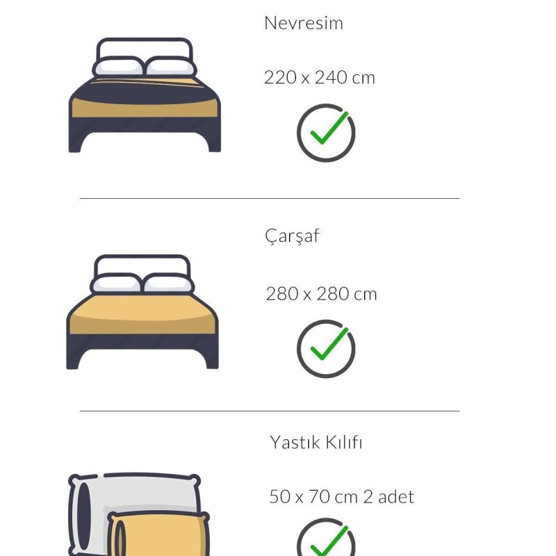 Varol Zeus Serisi Pamuk Saten Battal Boy (King Size) Nevresim Takımı - Beyaz Varol Zeus Serisi Pamuk Saten Battal Boy (King Size) Nevresim Takımı - Beyaz