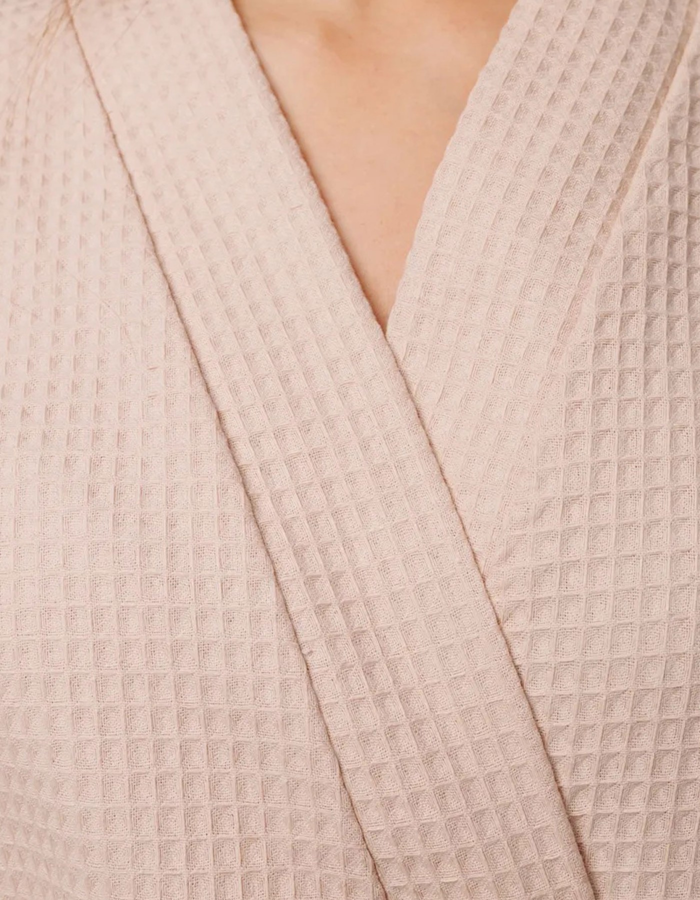 Varol Pike Dokuma Sütlü Kahve Bornoz – İhracat Fazlası, One Size