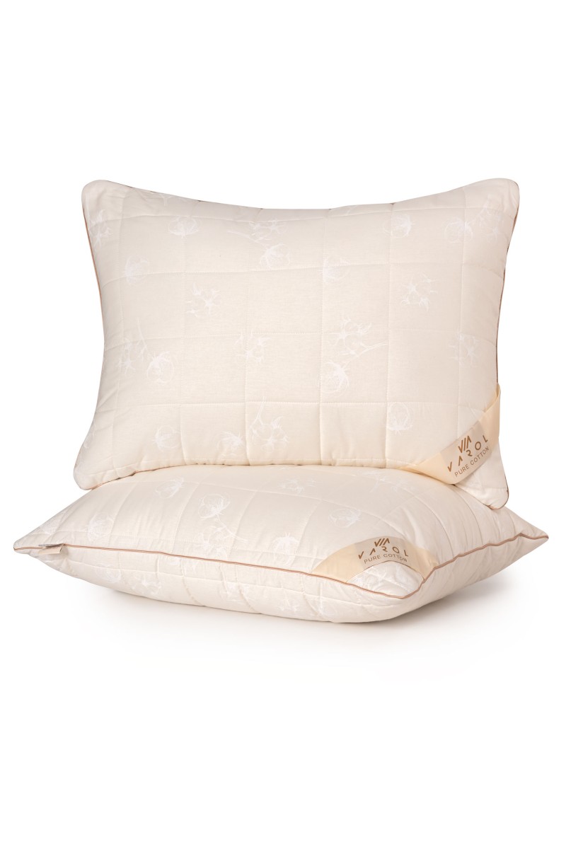 Varol Pure Cotton Pamuk Yastık (50x70 cm) – %100 Pamuk Kılıf | Bez Çantalı detay görseli