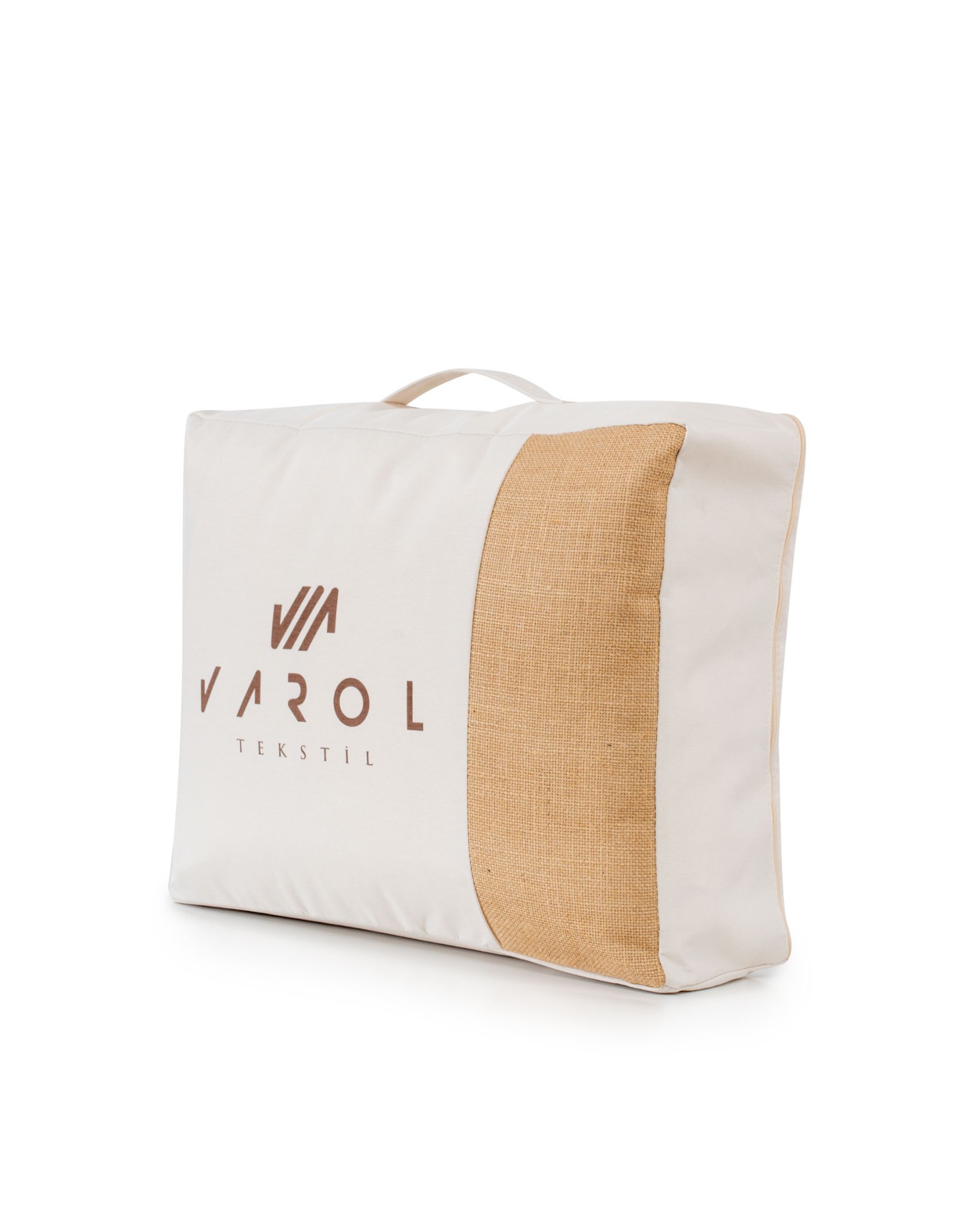 Varol Pure Woll Çift Kişilik Yün Yorgan (195x215 cm) – %100 Pamuk Kılıf | Bez Çantalı