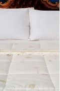 Varol Pure Woll Tek Kişilik Yün Yorgan (155x215 cm) – %100 Pamuk Kılıf | Bez Çantalı görseli 3
