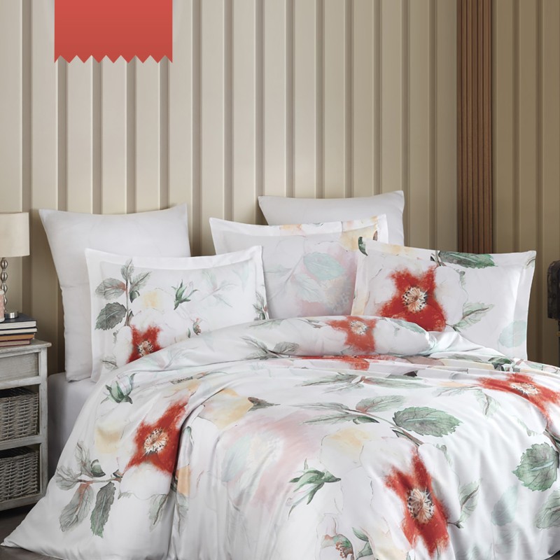 Varol Royal Saten 300TC Nevresim Takımı (Çift Nevresimli) Family Size - ARUNA Varol Royal Saten 300TC Nevresim Takımı (Çift Nevresimli) Family Size - ARUNA