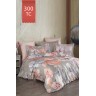 Varol Royal Saten 300TC Nevresim Takımı (Çift Nevresimli) Family Size  - ERİCA