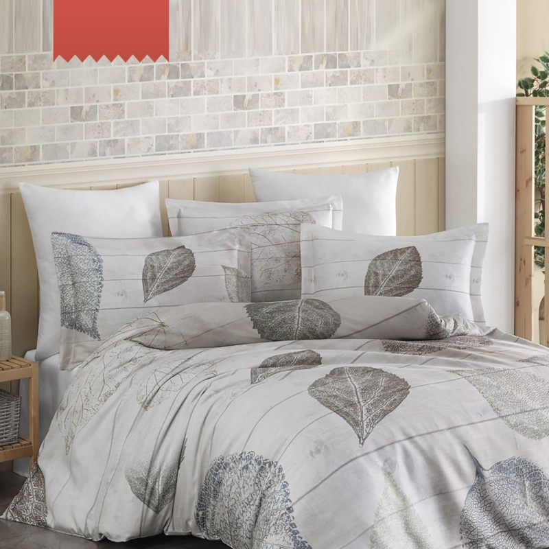 Varol Royal Saten 300TC Nevresim Takımı (Çift Nevresimli) Family Size  - FOLİA