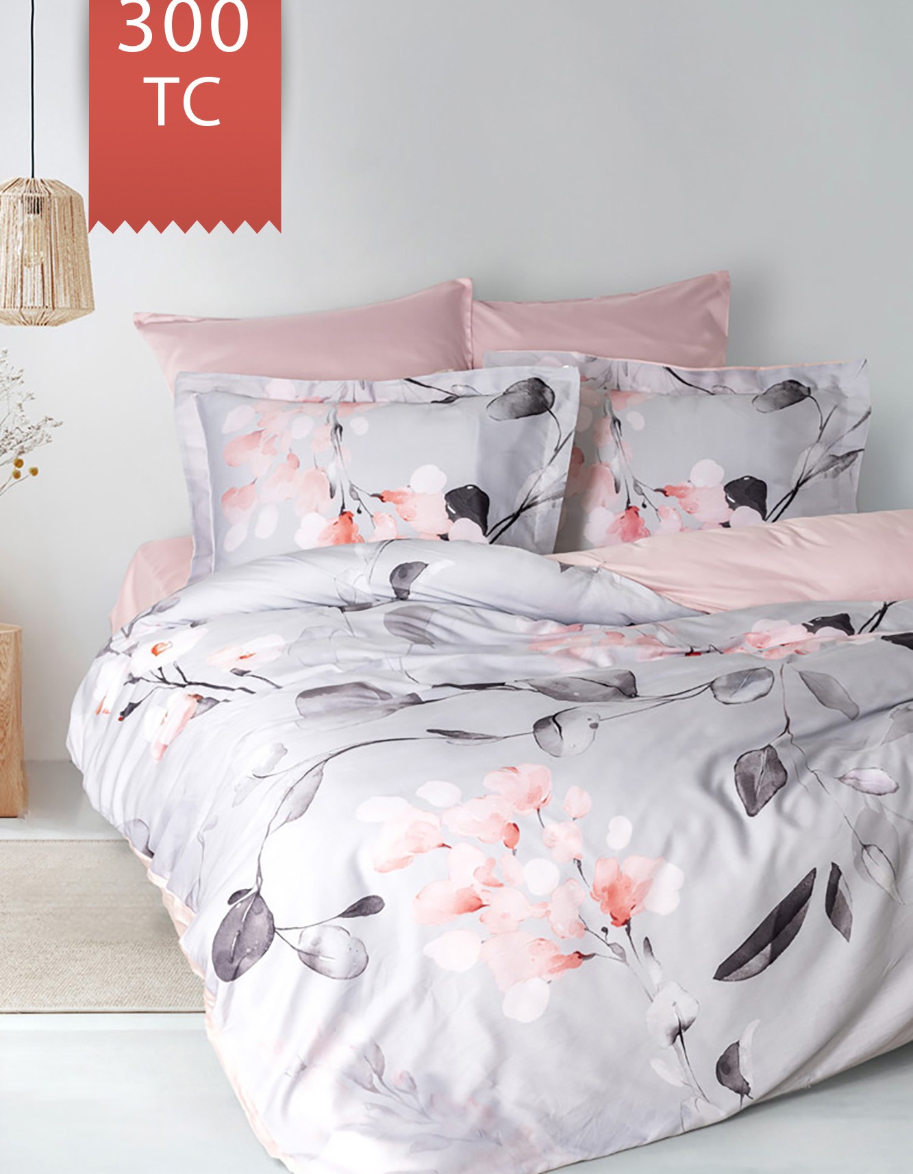 Varol Royal Saten 300TC Nevresim Takımı (Çift Nevresimli) Family Size - MARİA Varol Royal Saten 300TC Nevresim Takımı (Çift Nevresimli) Family Size - MARİA