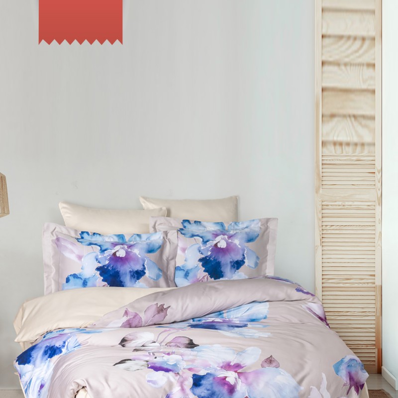 Varol Royal Saten 300TC Nevresim Takımı (Çift Nevresimli) Family Size  - MARTİNA