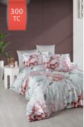Varol Royal Saten 300TC Nevresim Takımı (Çift Nevresimli) Family Size  - PAMİRA