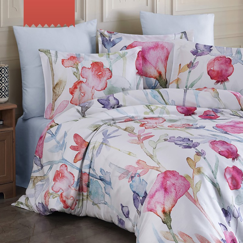 Varol Royal Saten 300TC Nevresim Takımı (Çift Nevresimli) Family Size - SİLVİA Varol Royal Saten 300TC Nevresim Takımı (Çift Nevresimli) Family Size - SİLVİA