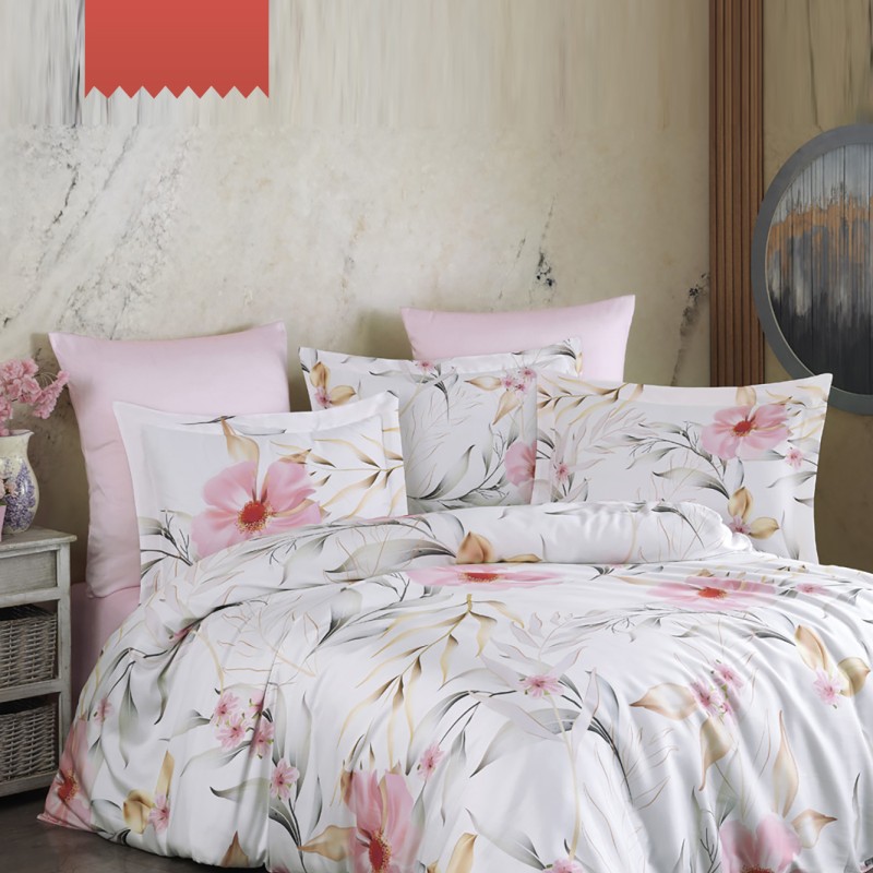 Varol Royal Saten 300TC Nevresim Takımı (Çift Nevresimli) Family Size - STELLA Varol Royal Saten 300TC Nevresim Takımı (Çift Nevresimli) Family Size - STELLA