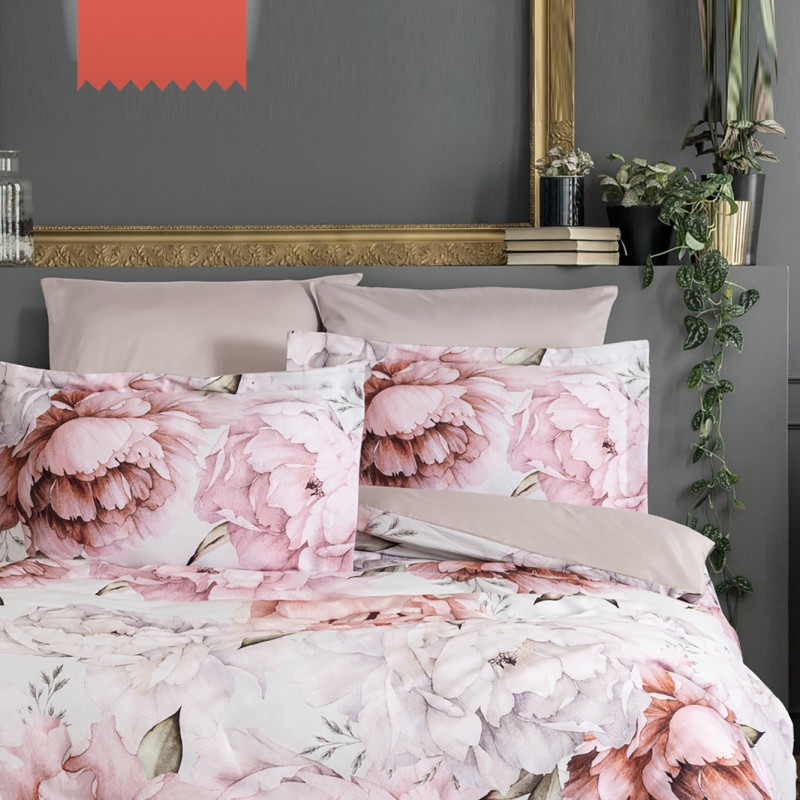 Varol Royal Saten Çift Kişilik 300TC Nevresim Takımı  - PAMİRA