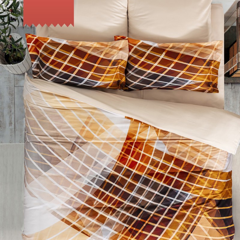 Varol Royal Saten Çift Kişilik 300TC Nevresim Takımı  - TESLA