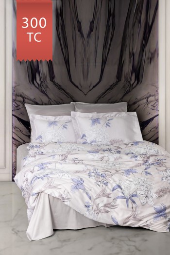 Varol Royal Saten King Size (Battal Boy) 300TC Nevresim Takımı - ESSENZA Varol Royal Saten King Size (Battal Boy) 300TC Nevresim Takımı - ESSENZA