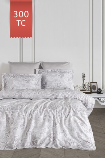 Varol Royal Saten King Size (Battal Boy) 300TC Nevresim Takımı - GRİDA Varol Royal Saten King Size (Battal Boy) 300TC Nevresim Takımı - GRİDA