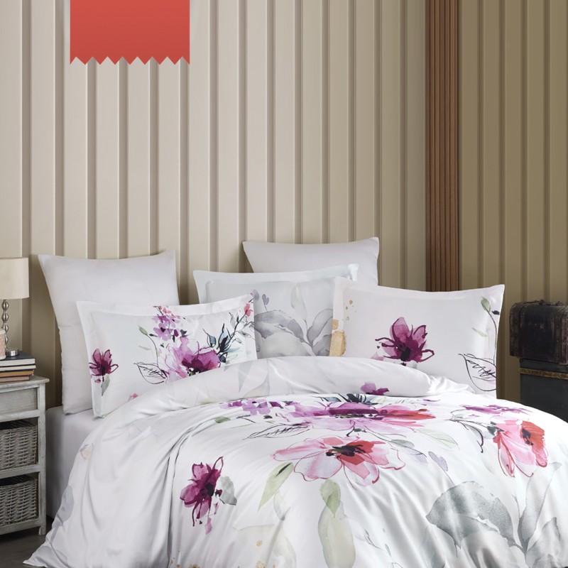 Varol Royal Saten King Size (Battal Boy) 300TC Nevresim Takımı - VERONA Varol Royal Saten King Size (Battal Boy) 300TC Nevresim Takımı - VERONA