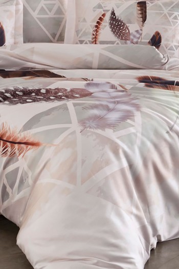 Varol Royal Saten Tek Kişilik 300TC Nevresim Takımı  - MUNA