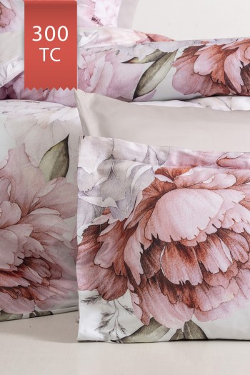 Varol Royal Saten Tek Kişilik 300TC Nevresim Takımı  - PAMİRA