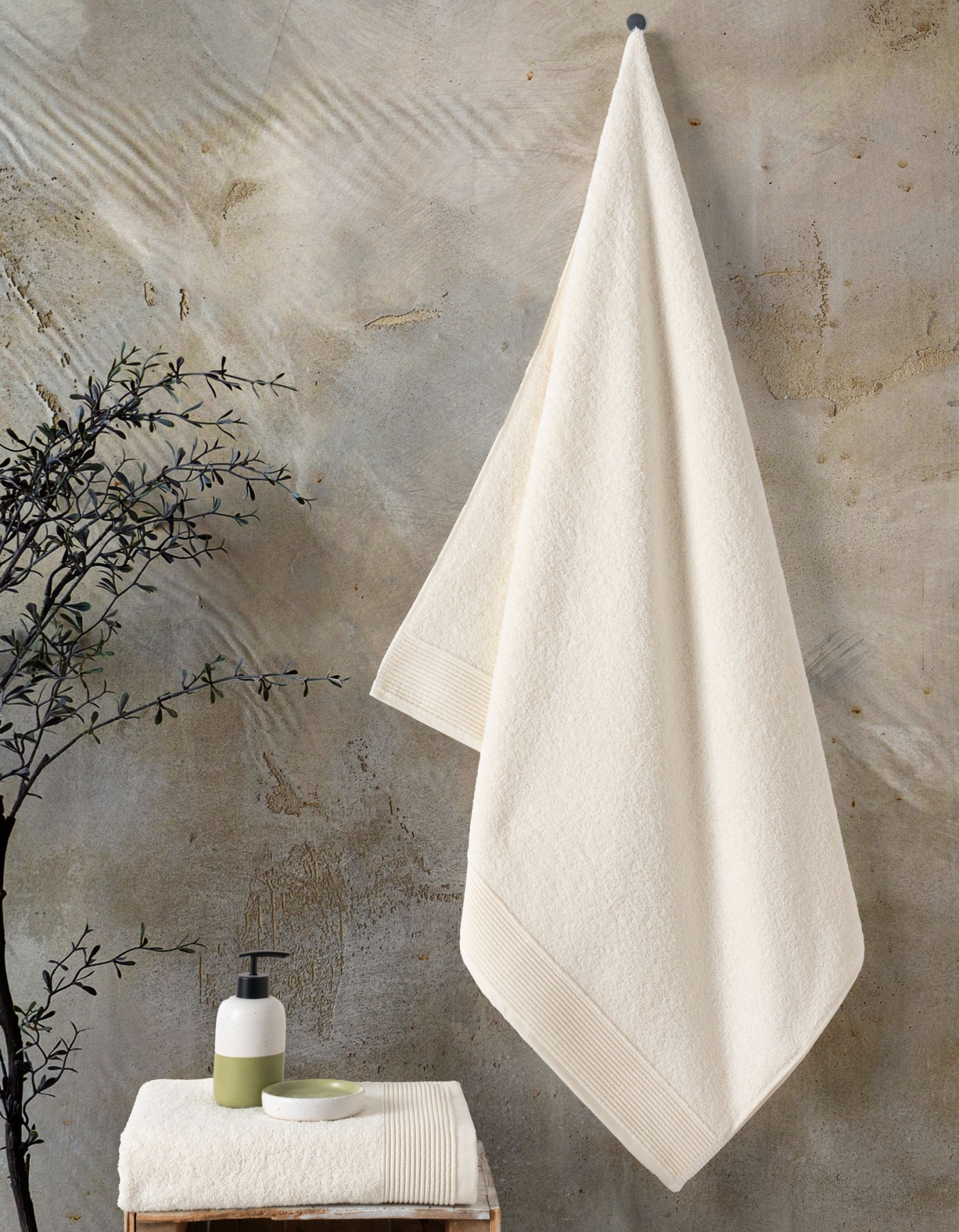 Varol Royal Serisi 2’li Havlu Seti – 50x90 & 90x150 cm, 500 gsm Premium