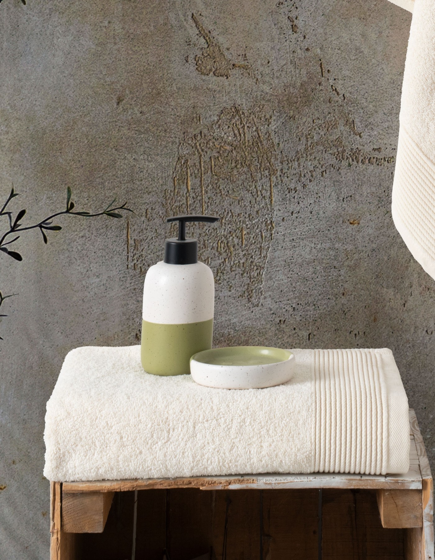 Varol Royal Serisi 2’li Havlu Seti – 50x90 & 90x150 cm, 500 gsm Premium