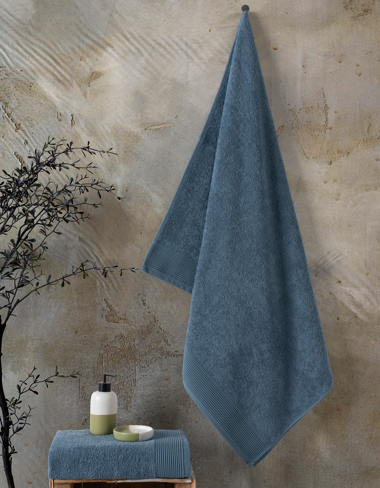 Varol Royal Serisi 2’li Havlu Seti – 50x90 & 90x150 cm, 500 gsm Premium