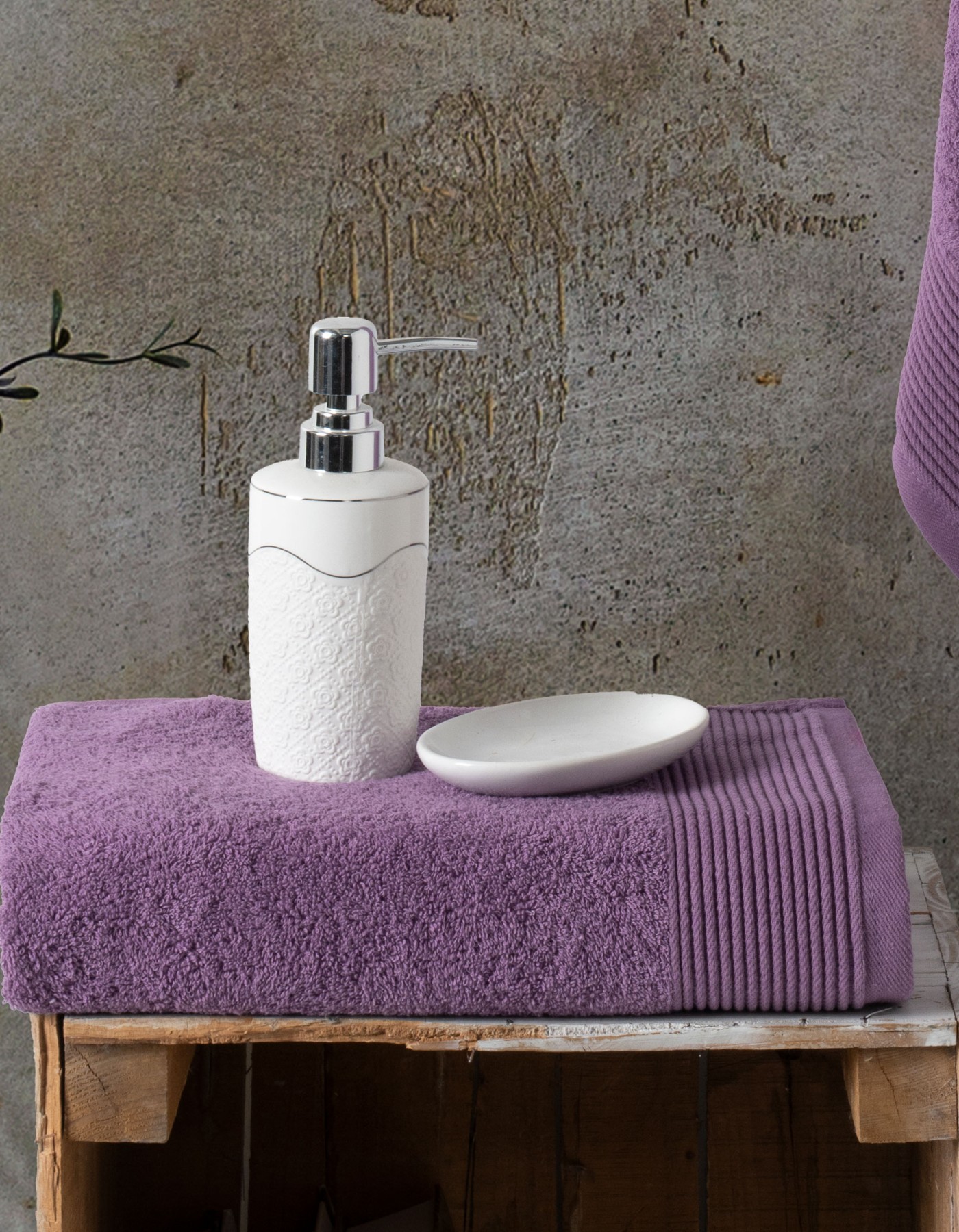 Varol Royal Serisi 2’li Havlu Seti – 50x90 & 90x150 cm, 500 gsm Premium