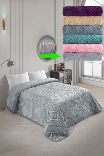 Varol Royal Touch V2 Lüks Kalın Battaniye 220x240 cm — Yumuşak, Sıcak ve Dayanıklı