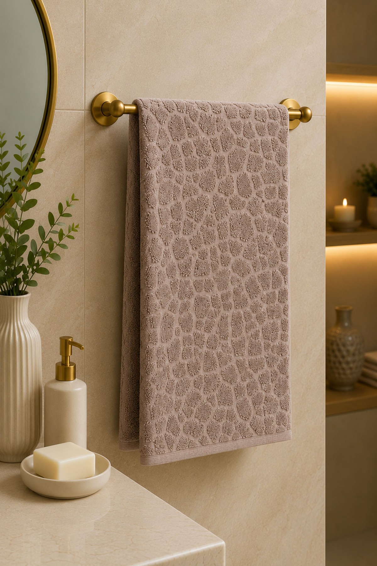 Varol Sirius Micro Cotton El Havlusu 50x90cm Varol Sirius Micro Cotton El Havlusu 50x90cm