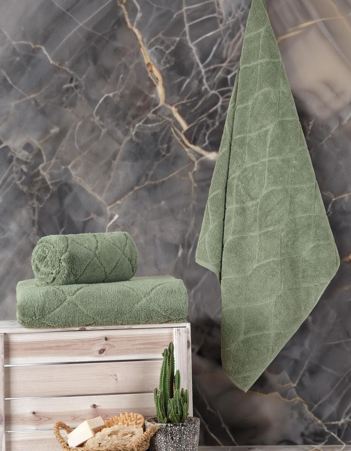 Varol Voli Micro Cotton Banyo Havlusu 90x150cm