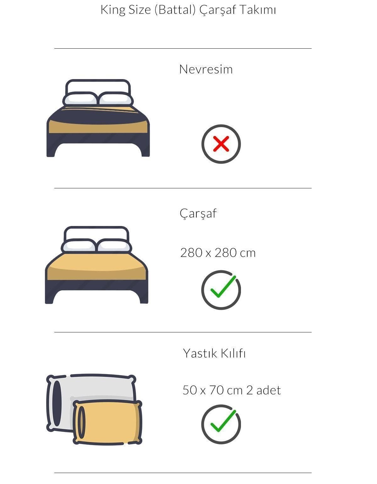Varol Zeus Serisi Pamuk Saten King Size Çarşaf Takımı Varol Zeus Serisi Pamuk Saten King Size Çarşaf Takımı